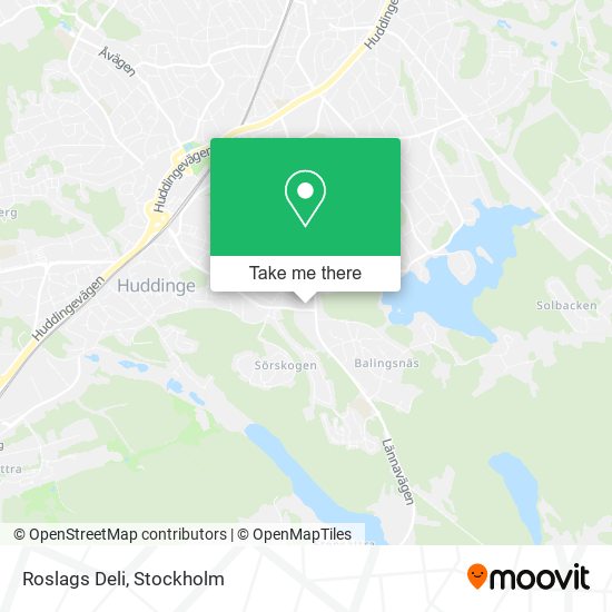 Roslags Deli map