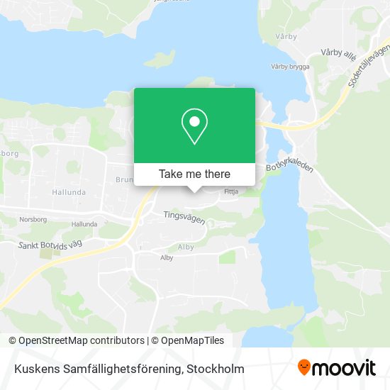 Kuskens Samfällighetsförening map