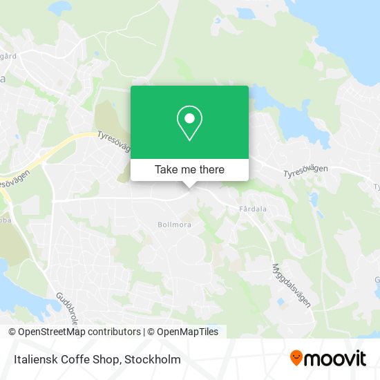 Italiensk Coffe Shop map