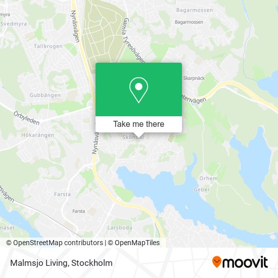 Malmsjo Living map