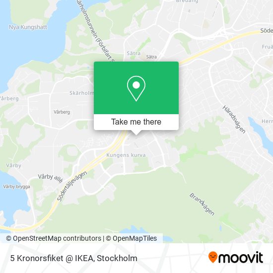 5 Kronorsfiket @ IKEA map