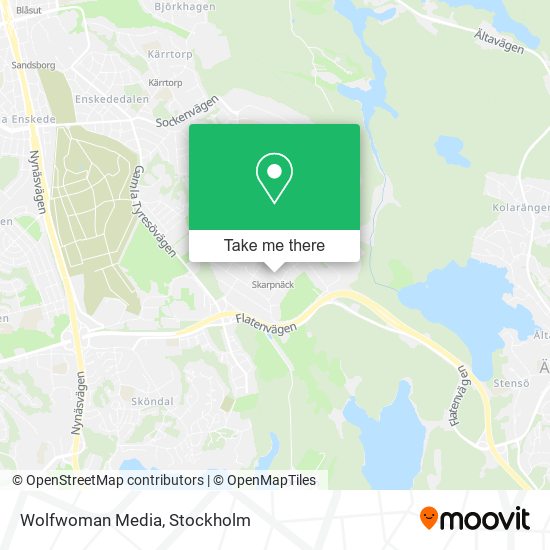 Wolfwoman Media map