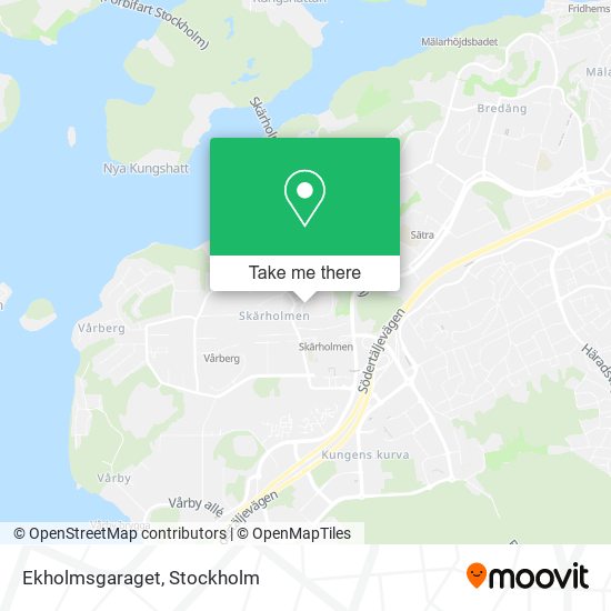 Ekholmsgaraget map