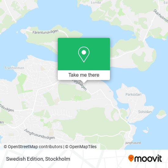 Swedish Edition map