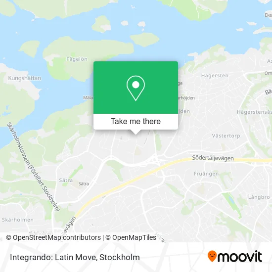 Integrando: Latin Move map