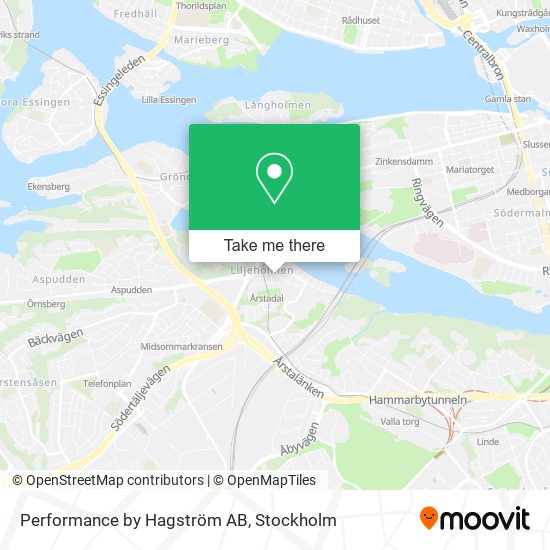 Performance by Hagström AB map