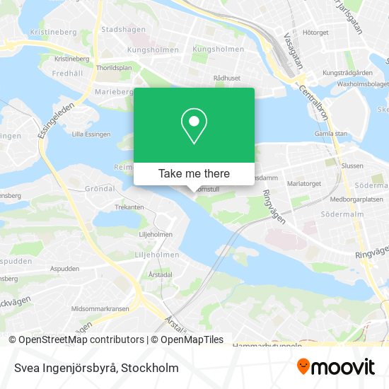 Svea Ingenjörsbyrå map