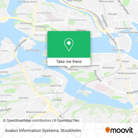 Avalon Information Systems map