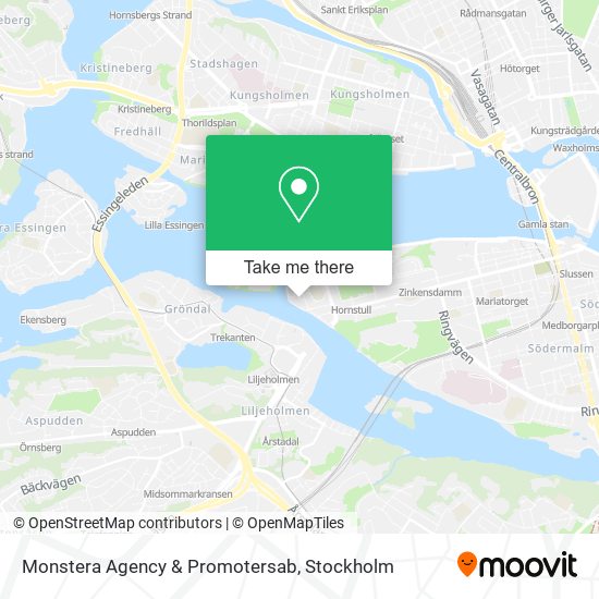 Monstera Agency & Promotersab map