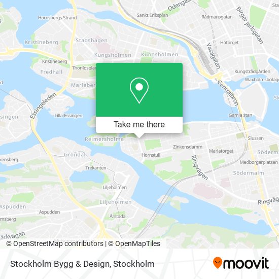 Stockholm Bygg & Design map