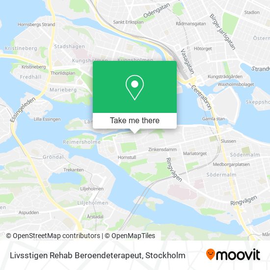 Livsstigen Rehab Beroendeterapeut map