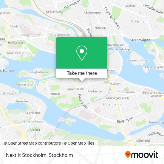 Next It Stockholm map