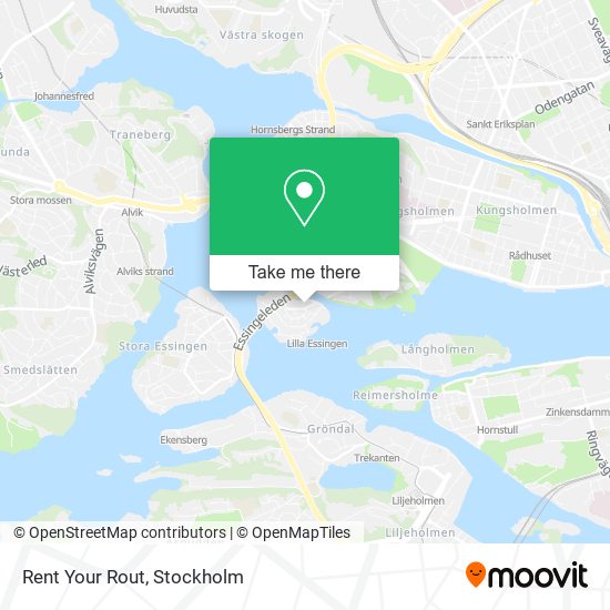 Rent Your Rout map