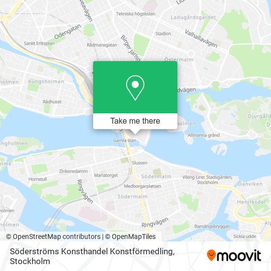 Söderströms Konsthandel Konstförmedling map