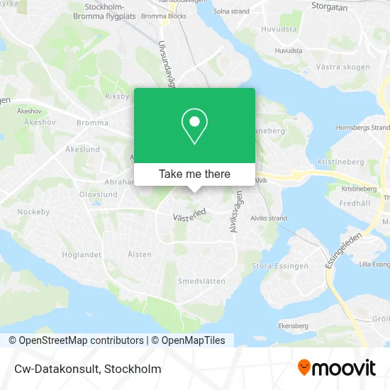 Cw-Datakonsult map