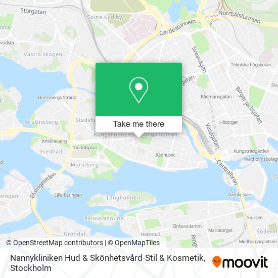 Nannykliniken Hud & Skönhetsvård-Stil & Kosmetik map
