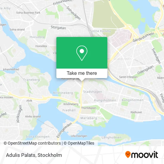 Adulis Palats map