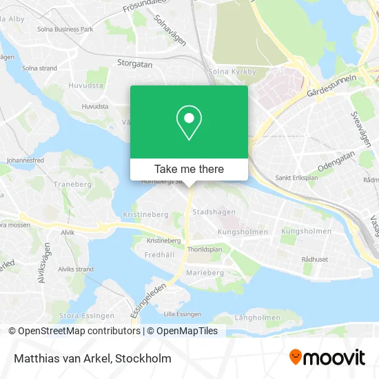 Matthias van Arkel map