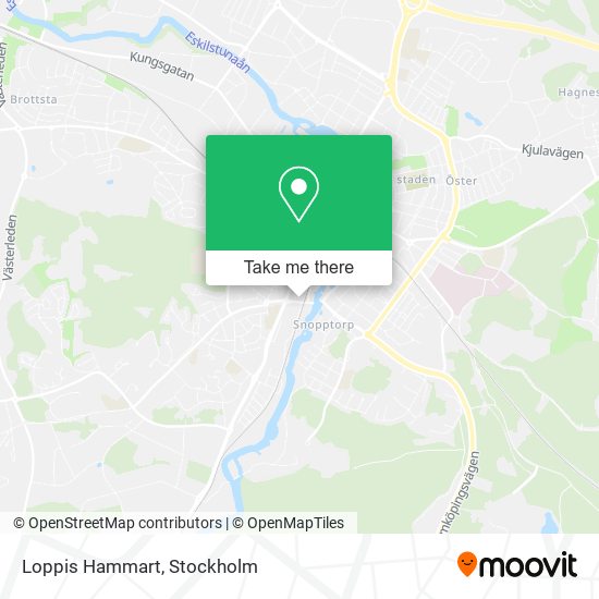 Loppis Hammart map