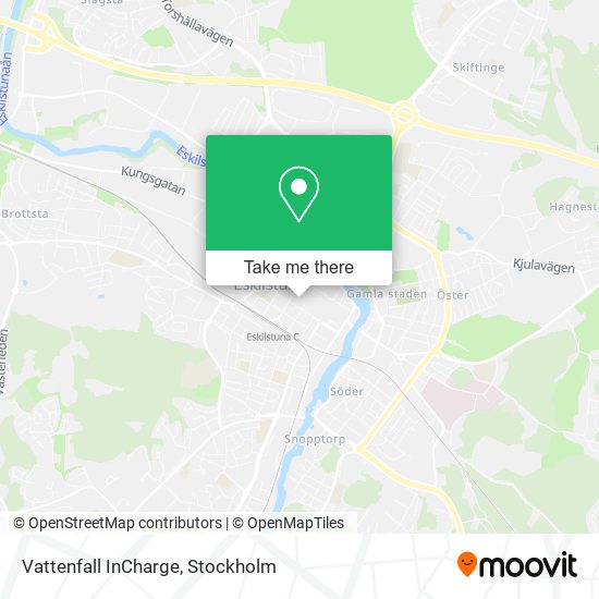 Vattenfall InCharge map