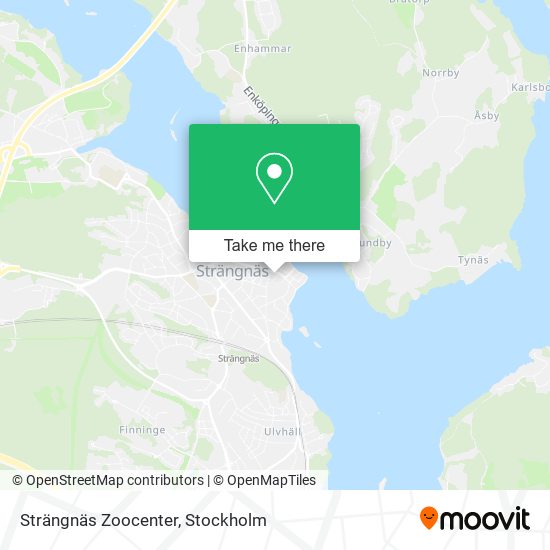 Strängnäs Zoocenter map