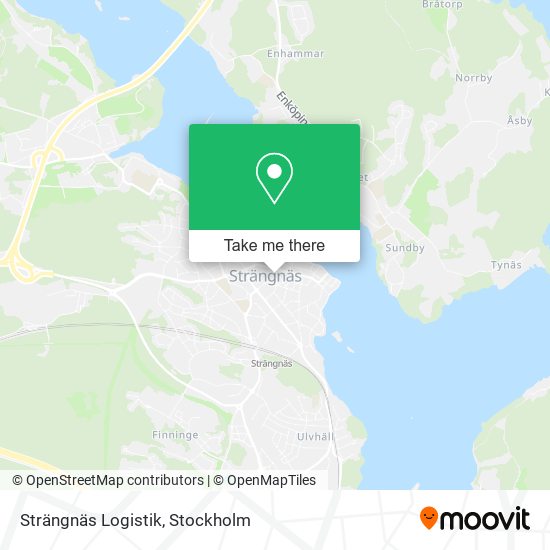 Strängnäs Logistik map