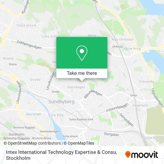 Intex International Technology Expertise & Consu map