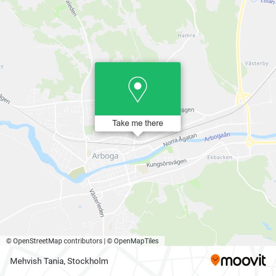 Mehvish Tania map