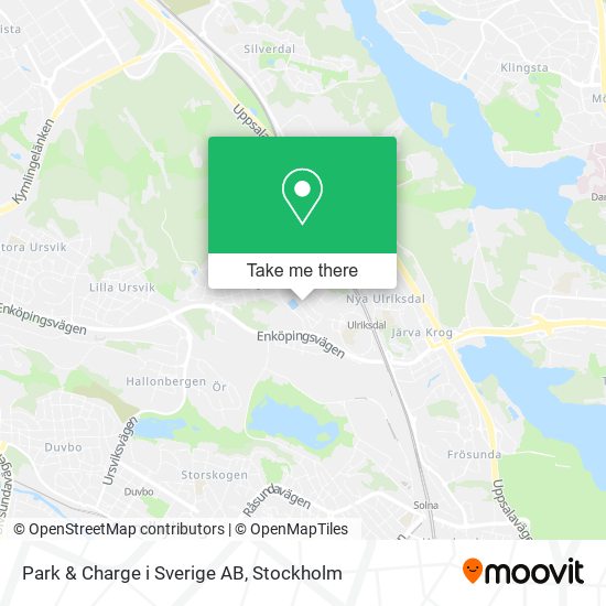 Park & Charge i Sverige AB map