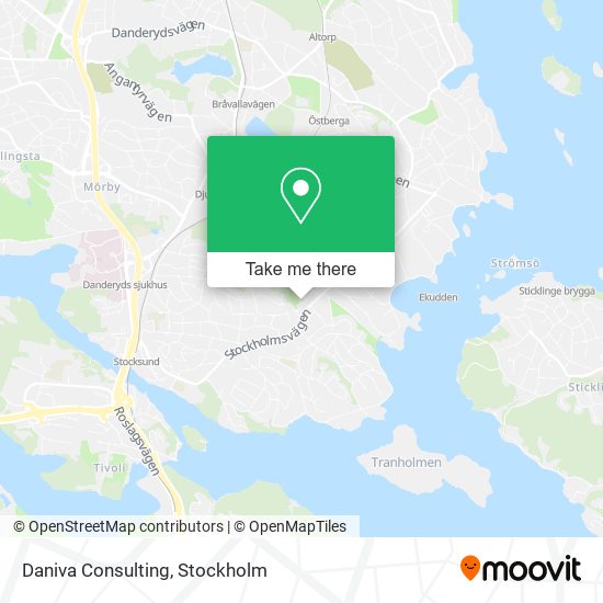 Daniva Consulting map