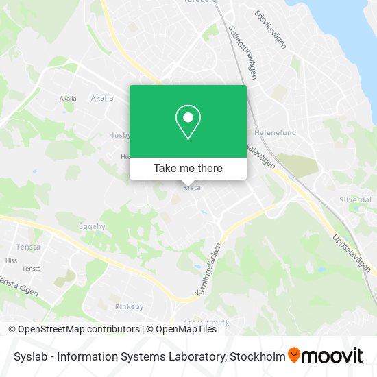 Syslab - Information Systems Laboratory map