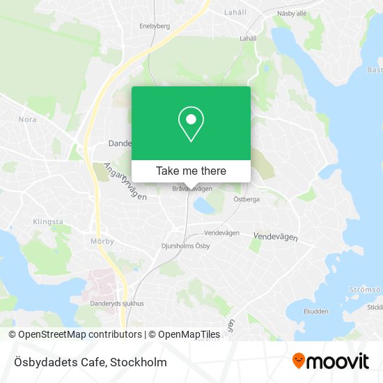 Ösbydadets Cafe map