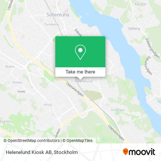 Helenelund Kiosk AB map