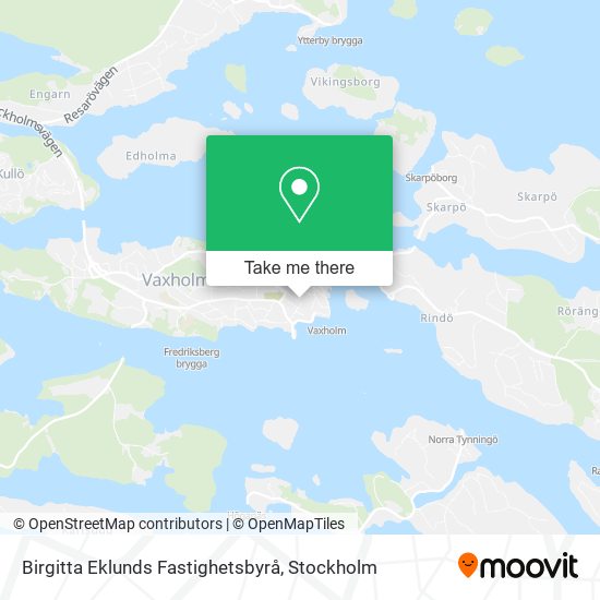 Birgitta Eklunds Fastighetsbyrå map