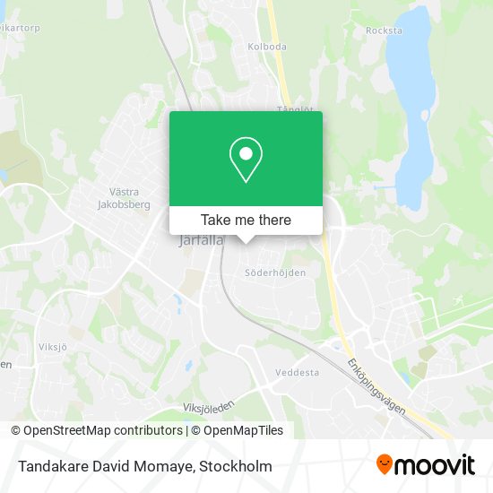 Tandakare David Momaye map