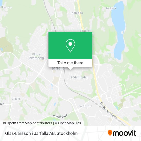 Glas-Larsson i Järfälla AB map