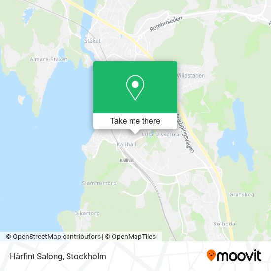 Hårfint Salong map