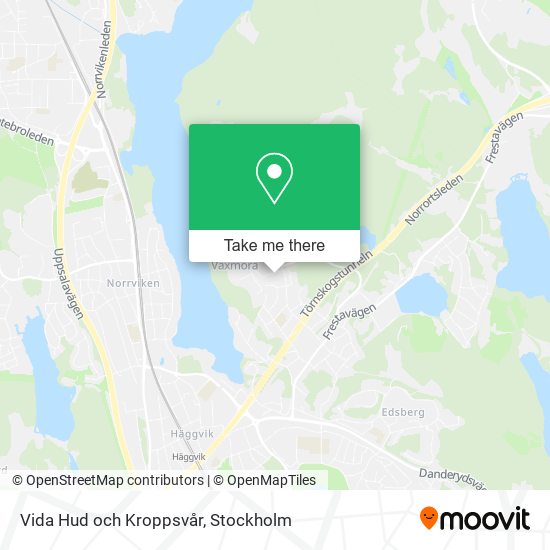 Vida Hud och Kroppsvår map