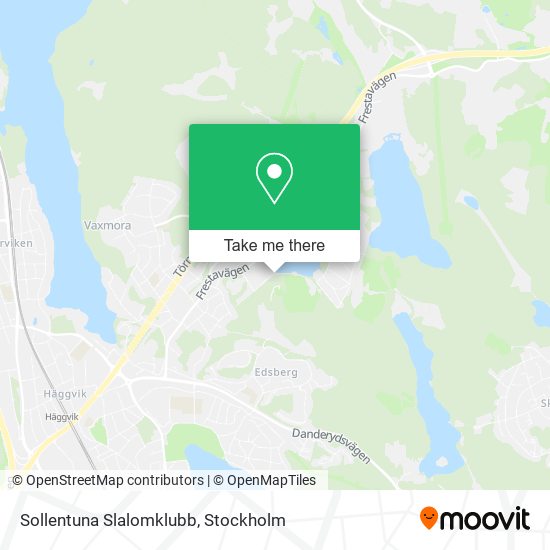 Sollentuna Slalomklubb map