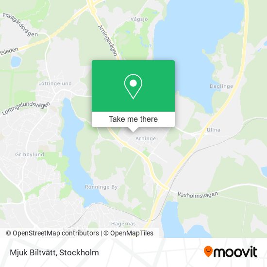 Mjuk Biltvätt map