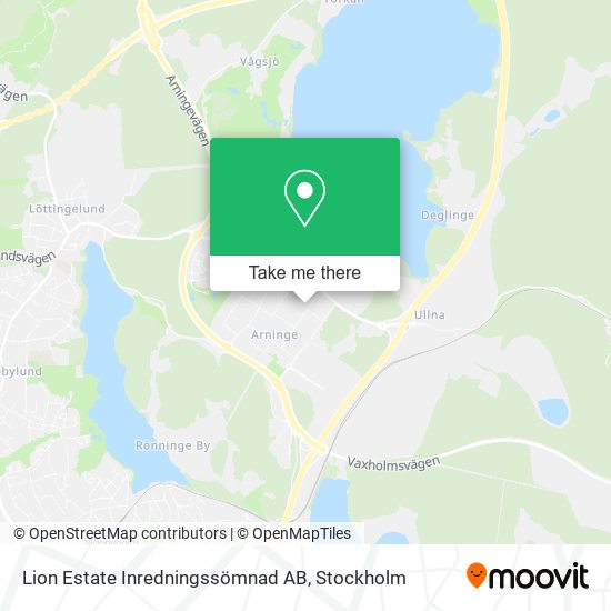 Lion Estate Inredningssömnad AB map