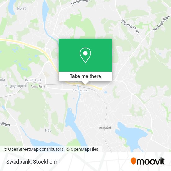 Swedbank map