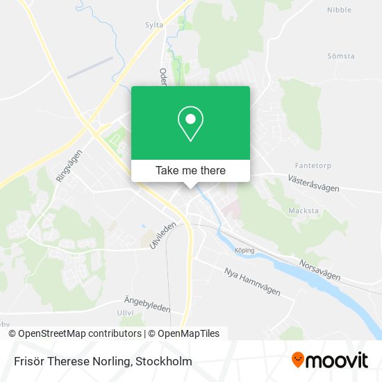 Frisör Therese Norling map