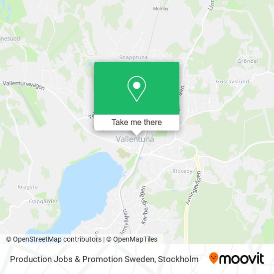 Production Jobs & Promotion Sweden map