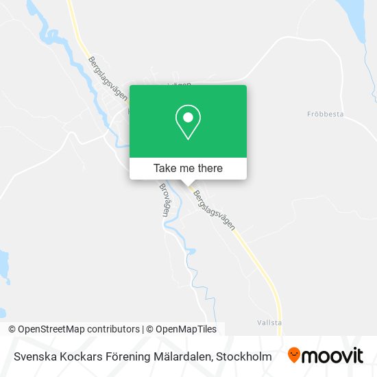 Svenska Kockars Förening Mälardalen map