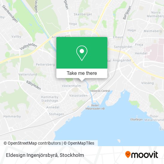 Eldesign Ingenjörsbyrå map