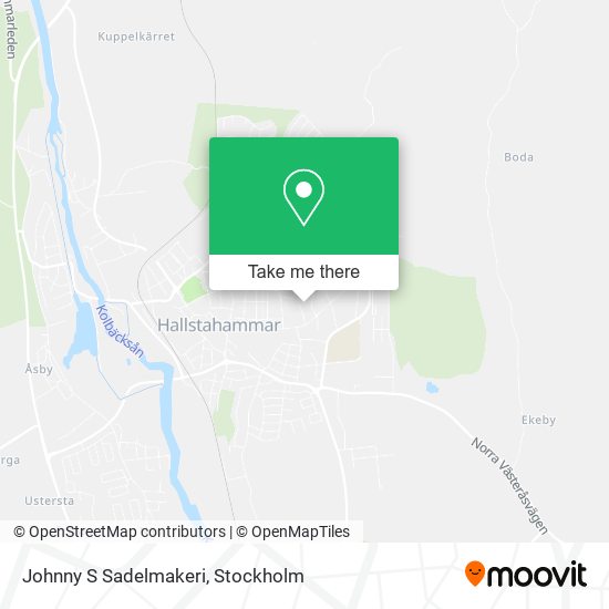 Johnny S Sadelmakeri map