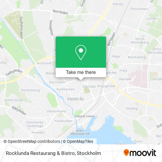 Rocklunda Restaurang & Bistro map