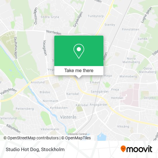 Studio Hot Dog map