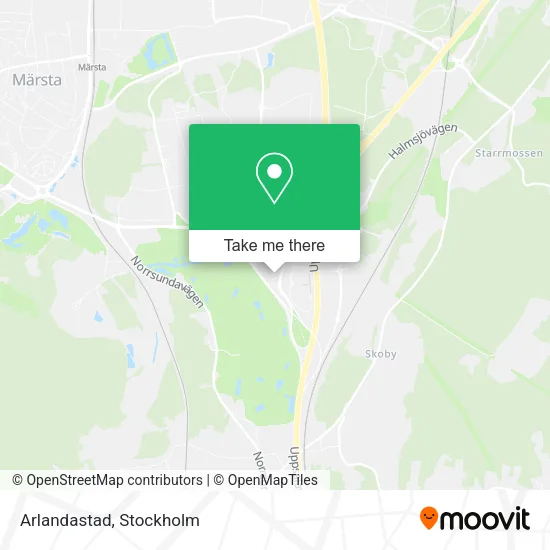 Arlandastad map